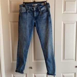 Mid-Rise, Super Skinny Jeans